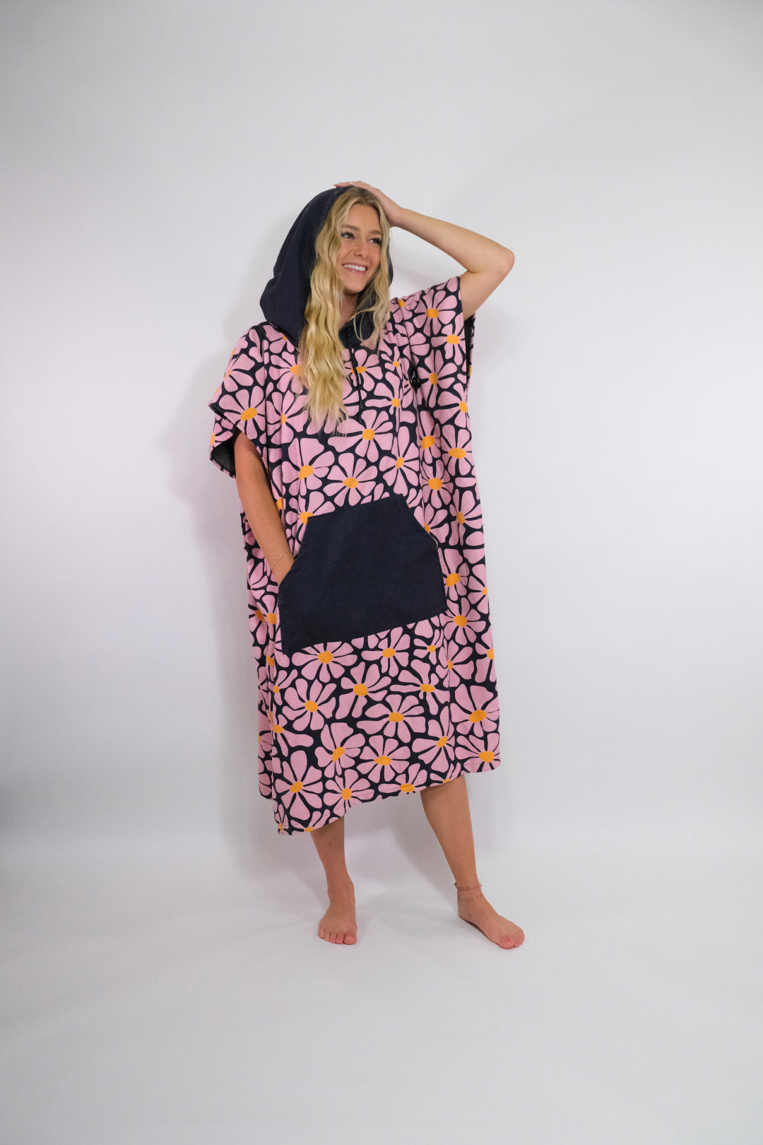 Flower Poncho Towel