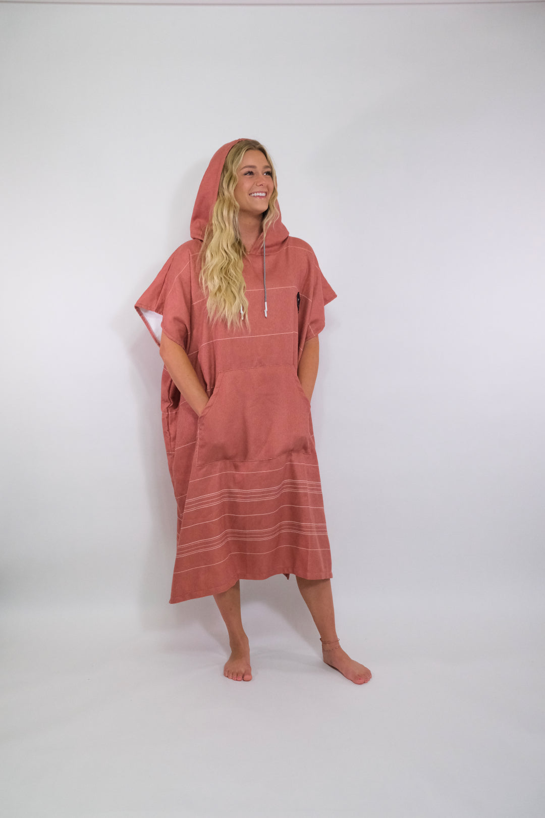 Clay Poncho Towel